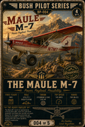 The Maule M-7 magnetic print