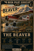 The Beaver magnetic print